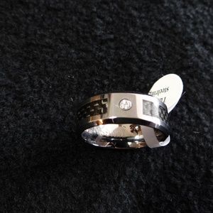 Tungsten Carbide Men /Women Unisex Ring Wedding